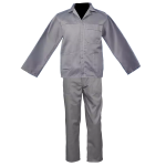 Grey Conti Suit 2 Piece Poly Cotton - Grey 44