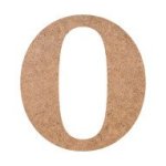 Wood Arial O 6MM