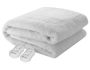 Pure Pleasure Sherpa Fleece Fitted Electric Blanket With Elastic Strap Double Size
