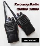 2 X Professional Two-way Radios Transceiver Handheld Interphone