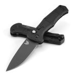 Claymore Auto Black Grivory Handle With Cobalt Black Cerakote Blade Finish