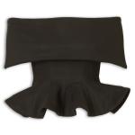 Black Bardot Peplum Top