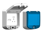 PSO-2 Stealth IP65 Double Industrial Weatherproof Socket 040-955