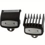 2pcs Professional Hair Clipper Combs Set - Fit Full Size Guards For Precision Styling & Personal Care