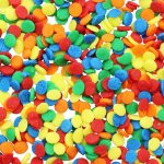 Sugar Confetti Sequins SPRINKLES – MINI Bright