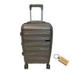 Smte Ultimateguard 1-PIECE Ubk Suitcase 60 Cm With Keyring Silver With Keychain