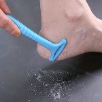 Portable Foot Heel Callus Remover - Effectively Removes Dead Skin And Promotes Healthy Feet - Plastic Pedicure Rasp For Home Use