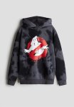 Motif-detail Hoodie - Grey