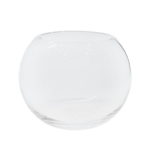 Rose Bowl vase- Sheer Rim - 16CM H X 10CM W