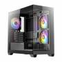 Antec CX300M Micro-atx Itx Rgb Mini-tower Gaming Chassis - Black