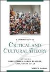 A Companion To Critical And Cultural Theory Hardcover