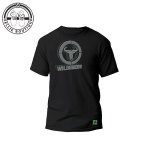 Mens 3D Metal Tee - Black - 5XL