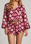 Jacket Ls Satin Coffee - Grape Wine