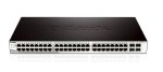 D-link 48-PORT 10 100 1000MBPS With 4 Combo Sfp Smart Switch.
