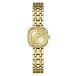 Guess Ladies Hazel Gold Tone Diamond-accented Analog Watch