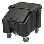 Ice Caddy Black 59CM X 80CM D X 75CM H - 57KG Capacity - ICB0570
