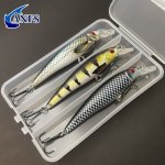 Colorful 13G Sinking Minnow Fishing Lure With Eye-catching Printing - Perfect For Catching Big Fish