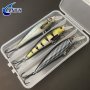 Colorful 13g Sinking Minnow Fishing Lure With Eye-Catching Printing - Perfect For Catching Big Fish