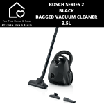 Bosch Series 2 - Black Bagged Vacuum Cleaner - 3.5L