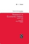 Research In Economic History Hardcover New Ed.