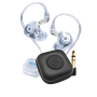 Kz Edx Pro In-ear Monitor & Accessories Starter Pack - Transparent