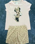 Disney H&m Pink And Leopard Print Pajama Set 8 10Y