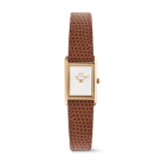 Bound MINI Light Brown Lizard Rose Gold Watch