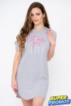 Ladies Short Sleeve Pyjama Sleepshirt