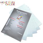 A4 Waterproof Inkjet Clear Holographic Vinyl – Disco Bubble 10 Sheets