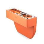 Susisun SNH010 Car Seat Gap Storage Box Style:co-driver Brown