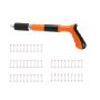 Concrete Nail Gun Kit With 50 Round Nails For Wall Fixing And Woodworking
