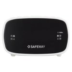 Safeway Radio Alarm Clock White