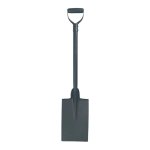 Black Square Steel Shovel 95CM