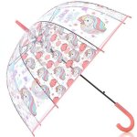 Cute Transparent Unicorn Long Umbrella
