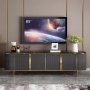 Kc Furn-grey Venezia Marbletop Tv Unit