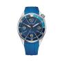 Eco-drive Blue Polyurethane Dress Watch