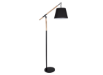 Metal & Wood Standing Lamp