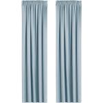 Always 2PACK Microfibe Lined Curtain Blue Mirag