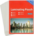 Brainware A4 160MIC 100 Sheets Laminating Pouch