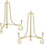 2-PACK 4-INCH Iron Plate Easel Display Stands