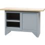 Locking Cabinet Shelved Workbench