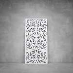 Laser Cut Screen - Design 111 - 2000 X 1000 X 20 Matt White Outdoor