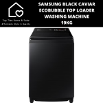 Samsung Black Caviar Ecobubble Top Loader Washing Machine - 19KG