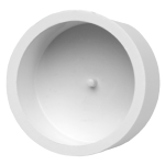 Pvc Connector – 50MM End Cap White