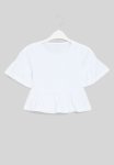 PoP Candy Frilled Sleeve Tee - Purple
