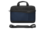 Volkano Seismic 15.6" Laptop Shoulder Bag Black And Navy