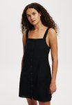 Cotton On Kyha Embroidered MINI Dress - Black