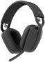 Logitech Zone Vibe 100 Wireless Headphones - Bluetooth - Black