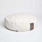 Velvet Dog Bed - Creme Small
