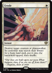 Erode Secrets Of Strixhaven - Damaged Foil
